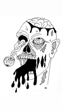 Zombie Art Print
