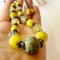 Image 5 of Mellow Yellow - Adjustable necklace