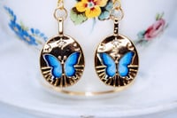 Image 2 of Blue Butterfly Earrings 🦋