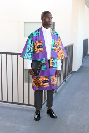 Image of The safo poncho - earthy 
