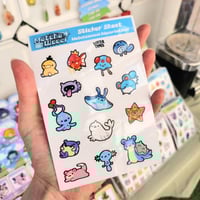 Image 3 of pokemon sticker sheets 
