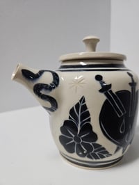 Image 2 of Teapot 5 - Horseshoe, Heart & Swords *SECONDS PIECE*