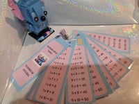 Image 1 of Personalized Stitch Multiplication Table 1 to 10 for Kids Learning