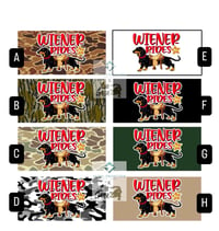 Image 2 of Wiener Rides 25 cents License Plate