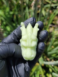 Image 5 of UV Atomic Ivory DragonHead Pendant