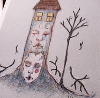 Image 4 of House of tricks and dreams (Series) Charcoal 
