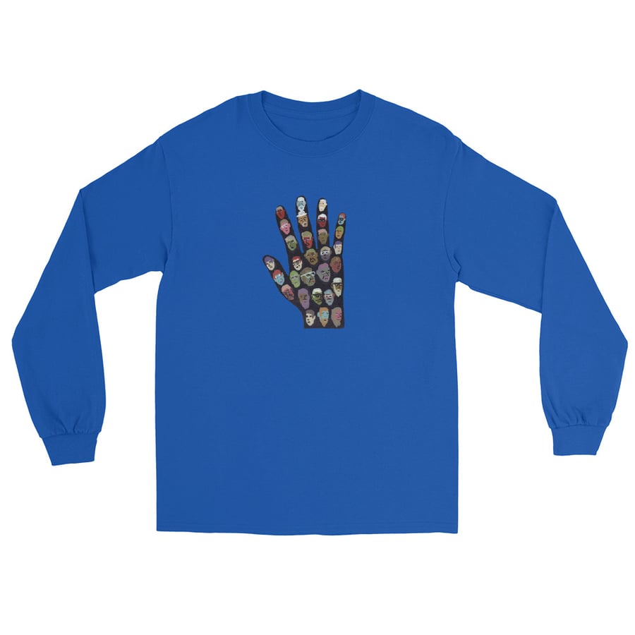 Image of HAND OF HEADS LONG SLEEVE SHIRT