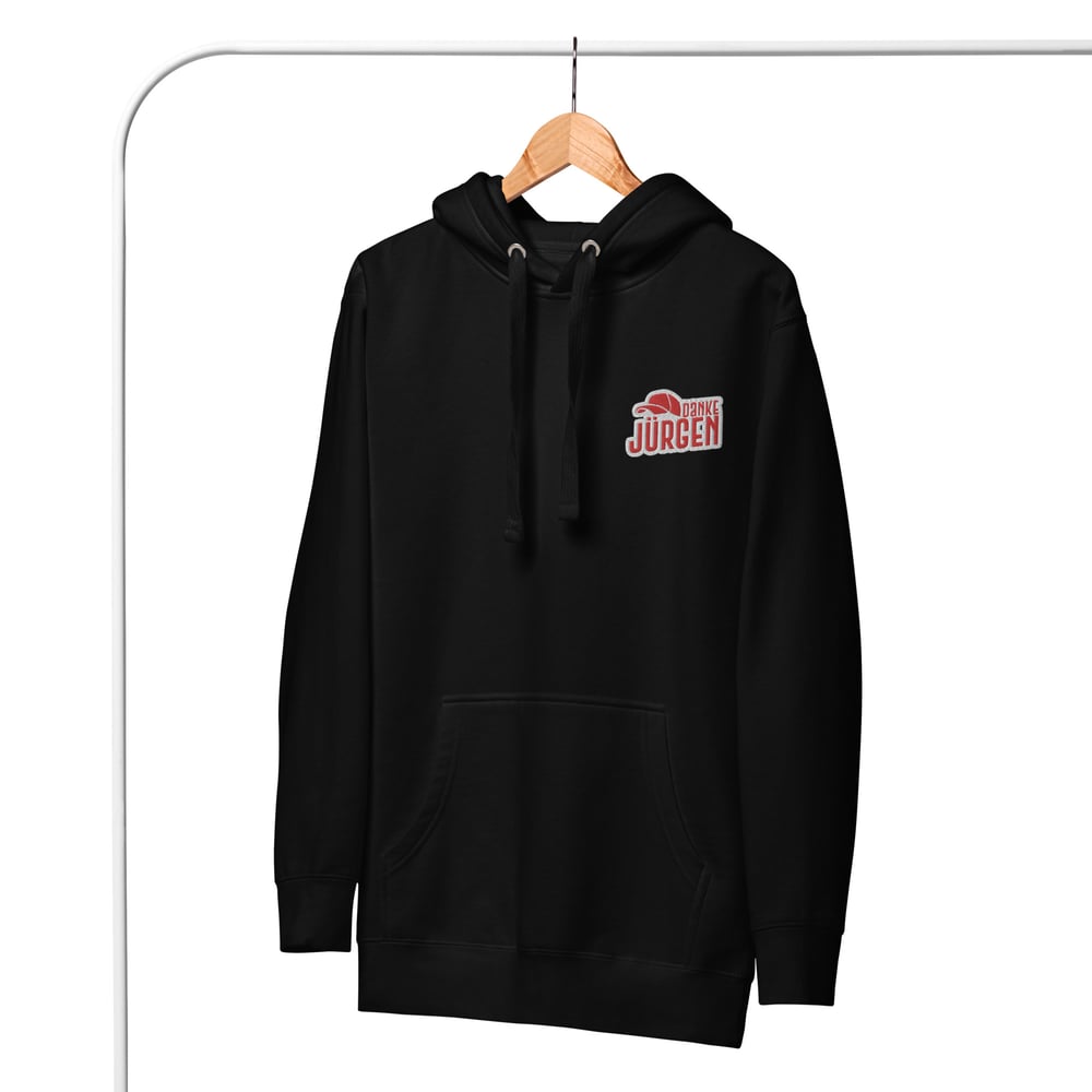 Danke Jurgen Embroidered Premium Hoodie