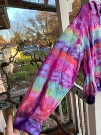 Image 2 of XL Mom I’m Scared Come Pick Me Up Tie Dye Hoodie 1