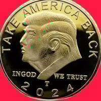 Image 1 of TRUMP COIN -GOLD