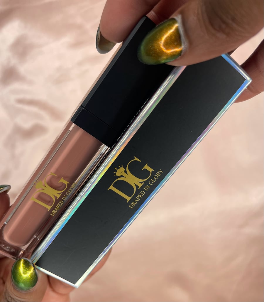 Image of Bombshell lip gloss with LED light & mirror 