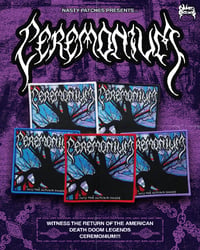 Ceremonium - Into the Autumn Shade woven patch 