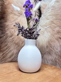 Image 2 of Purple Lust White Vase  c