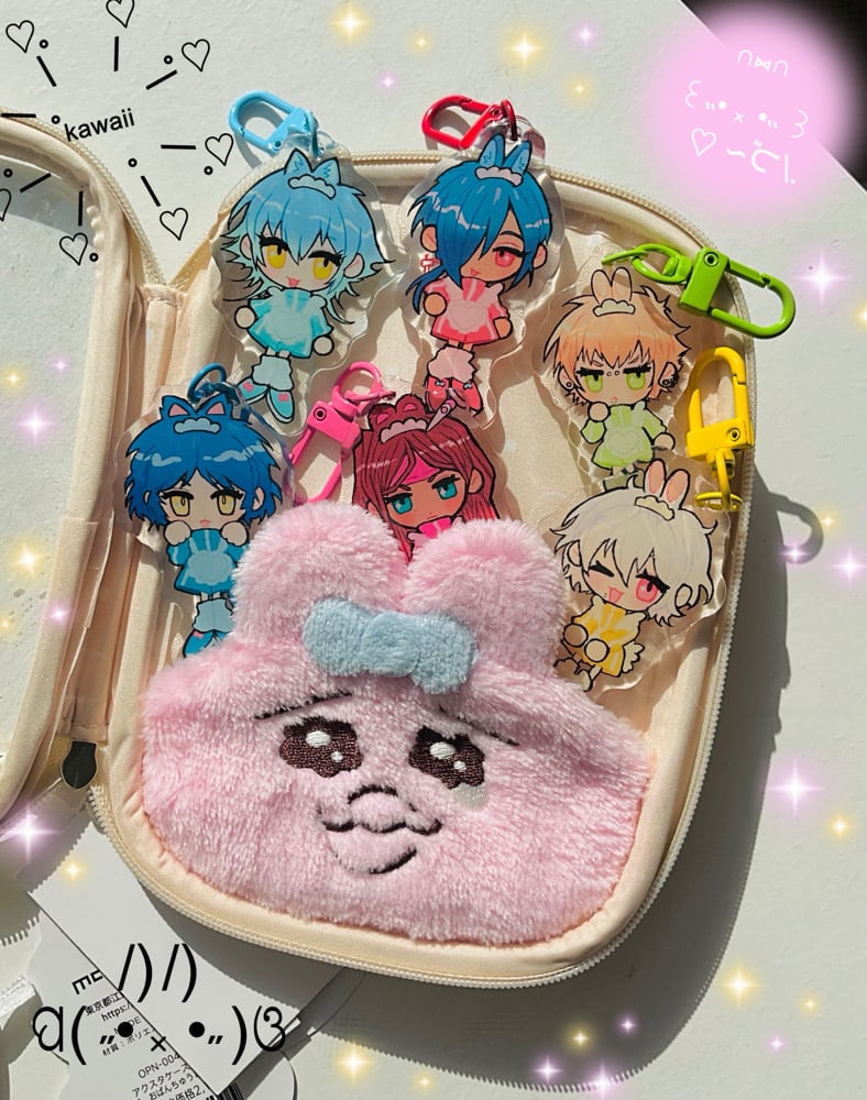Image of Dramatical Murder Jersey Maid acrylic charms 6cm 