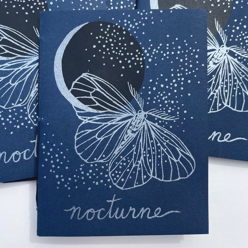 Image of Nocturne ~ screenprinted book 2nd edition 