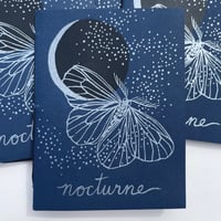 Image 2 of Nocturne ~ screenprinted book 2nd edition 