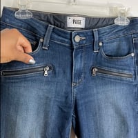 Image 6 of PAIGE Jane zip skinny jeans