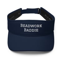 Image 5 of Beadwork Baddie Visor