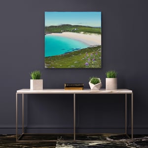 Image of Hushinish thistles Harris giclee print