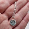 Wave Charm Necklace