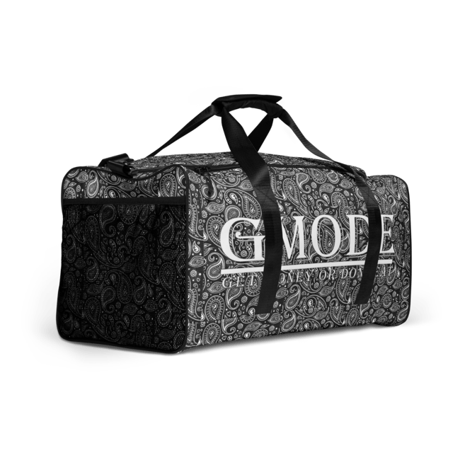 Black bandana Duffle bag