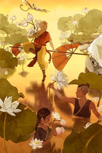 ATLA Lotus pickers print