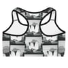 LAS GIDI TRAFFIC BOUTIQUE SPORTS BRA (BLK/WHT)