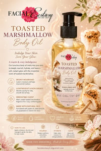 Toasted Marshmallow Body Oil 8 oz