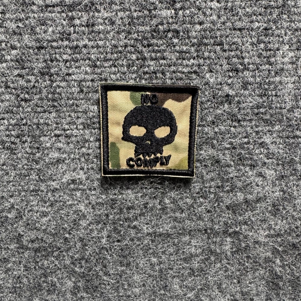 Multicam No Comply Patch
