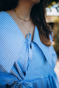 Image 7 of Blouse Chihiro [vichy bleu]