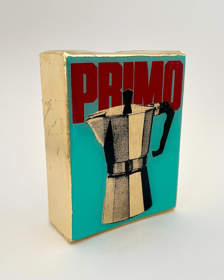 Image of Primo Aqua/Red/Gold leaf 