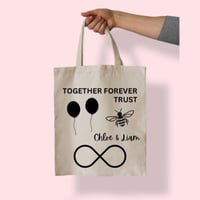 Chloe & Liam Together Forever Trust Charity Tote Bag