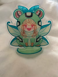 Image 1 of Pomu/Frogbert Acrylic Standee | READY TO SHIP