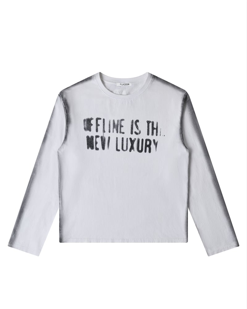 OFFLINE LONG SLEEVE TEE-WHIET (UNISEX)