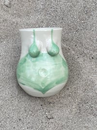 Image 2 of Small Green Swimsuit Vase