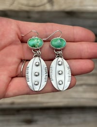 Image 3 of Verde Valley Turquoise Earrings 