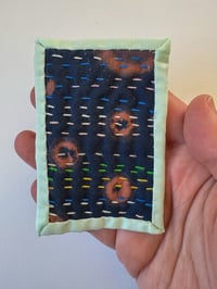 Image 2 of Bleach Series No. 3 - hand sewn art quilt 