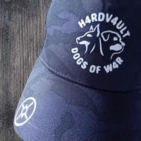 Image 4 of Dogs of War Camo Trucker Cap