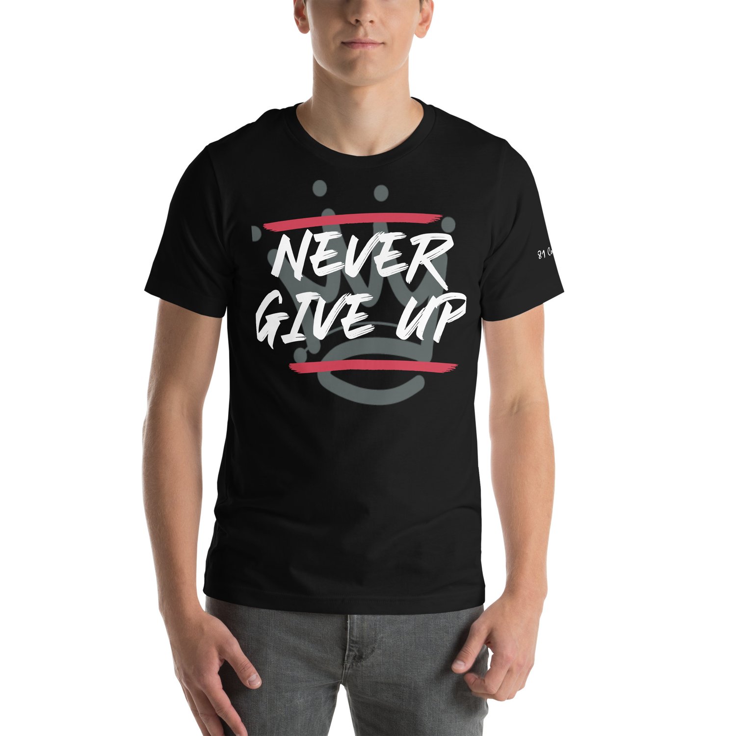 Image of Never Give Up 81 Collection Short-Sleeve T-Shirt