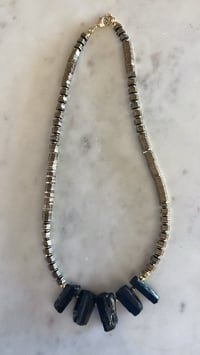 Image 3 of *new* PRIESTESS BLACK TOURMALINE + PYRITE