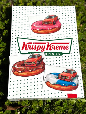 Image of Bavarian Kreme Logo Donut Decal