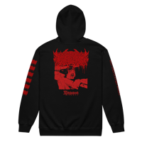Image 3 of Misanthrope Red All Over Zip Up