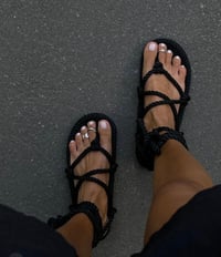 Image 3 of Sandały ROMANO black