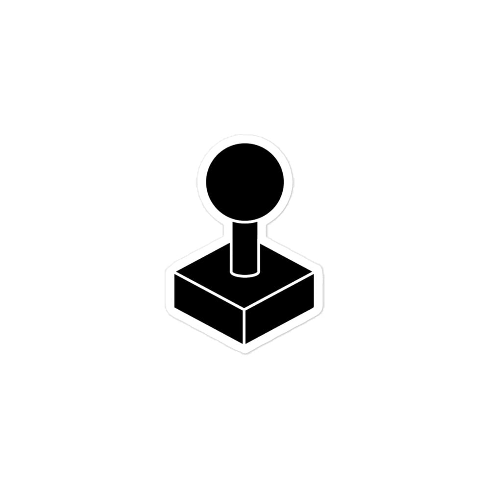 BLACK LOGO STICKER