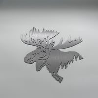 Image 3 of Moose With Trees