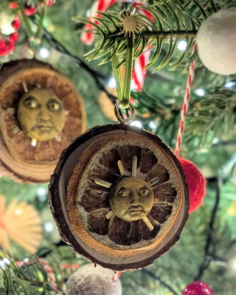 Winter Solstice Sun Charm