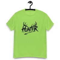 Image 1 of Unisex classic tee, Hunter Antlers T-Shirt | Deer Hunting Outdoor Graphic Tee