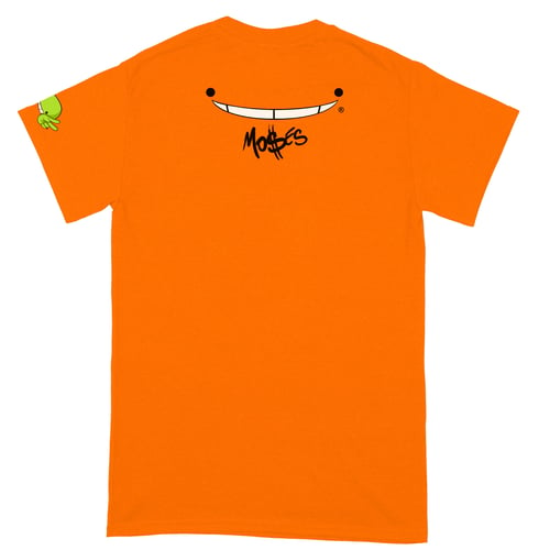 Image of “Frog Piqué” - T-Shirt [Tangerine]