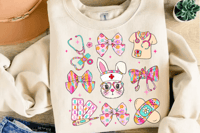 Image 3 of Bunny Health Nursing Tee  