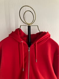 Image 3 of MOVIDA ZIP HOODIE RED